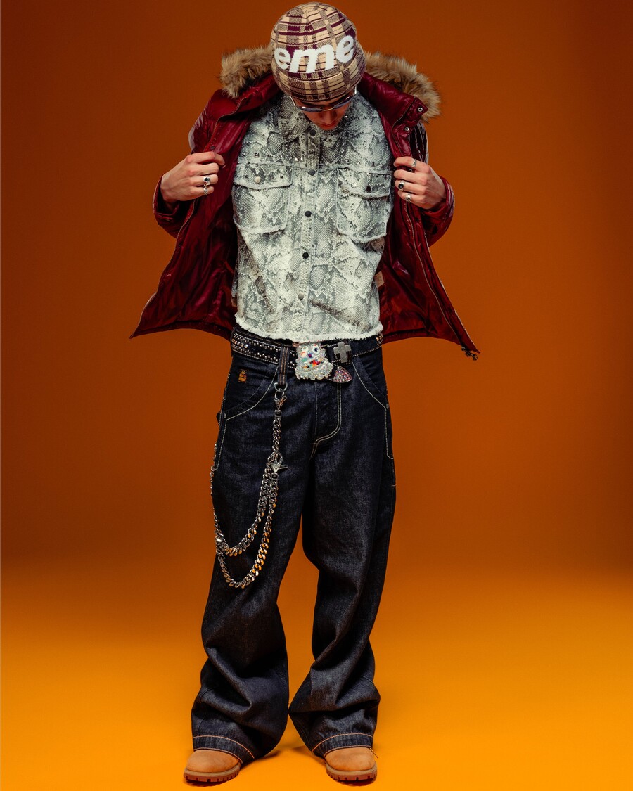 Jnco Oversized Stainless Steel Pocket Chain
