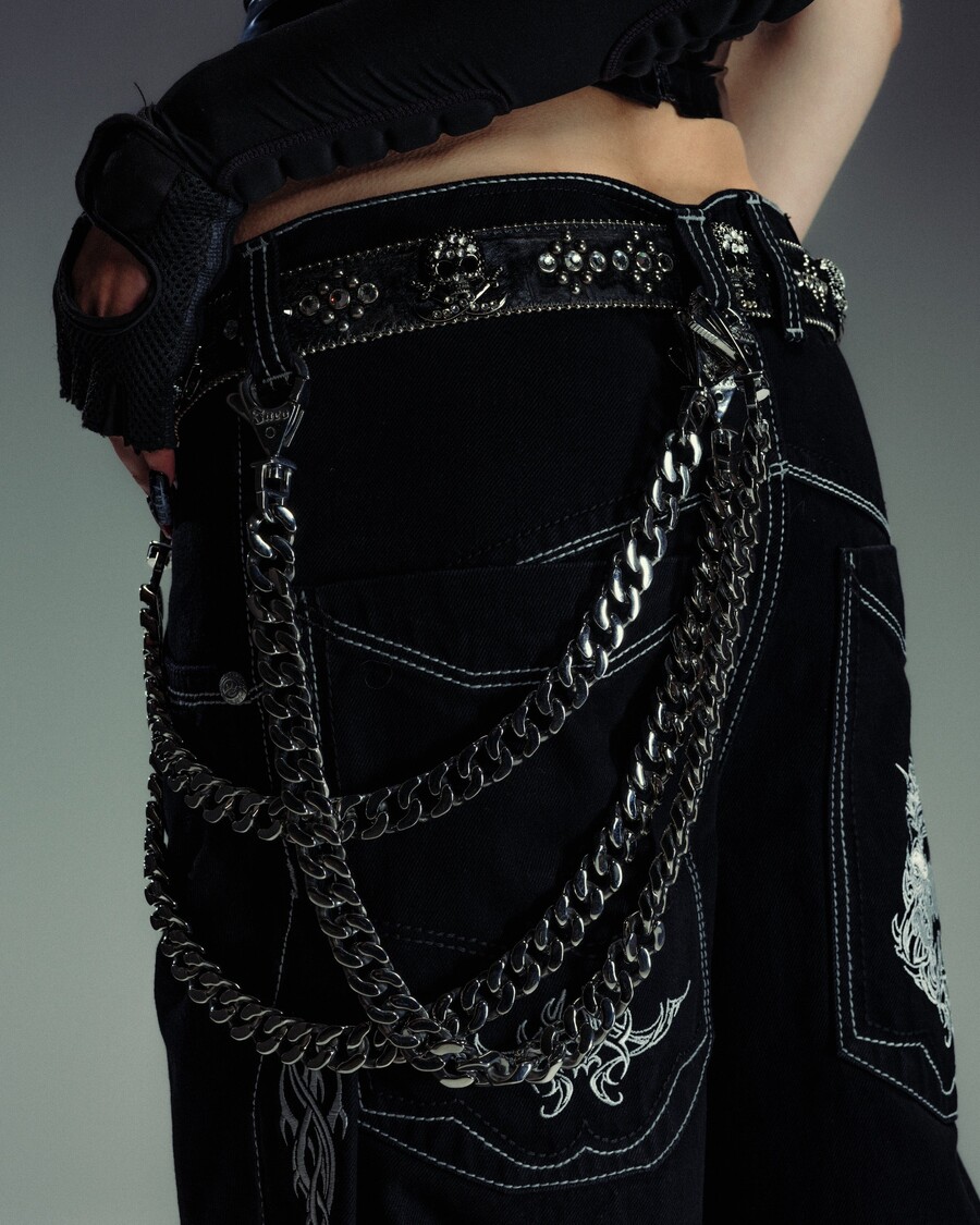 Jnco Oversized Stainless Steel Pocket Chain