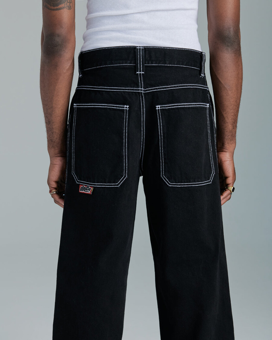 Jnco 179 Pipes. 23". Jet Black.