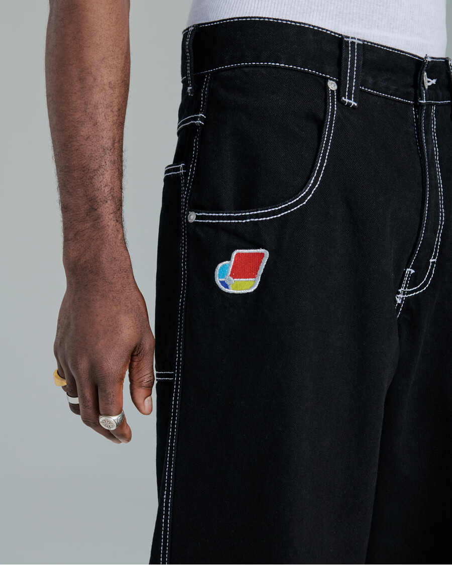 Jnco 179 Pipes. 23". Jet Black.