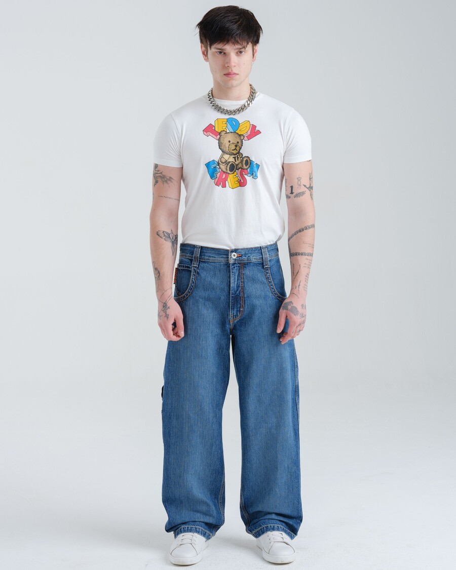 Jnco Handyman Carpenter. 20". Hand-Sand Vintage.