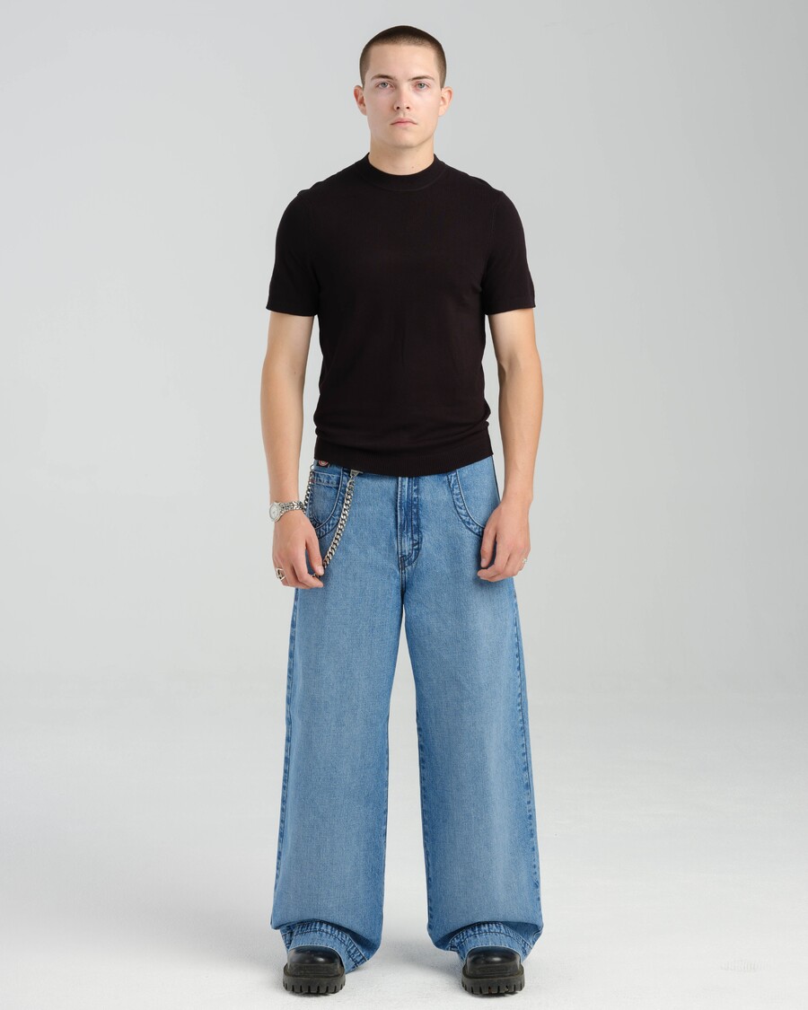 Jnco Big Rig. 26". Hand-Sand Vintage.