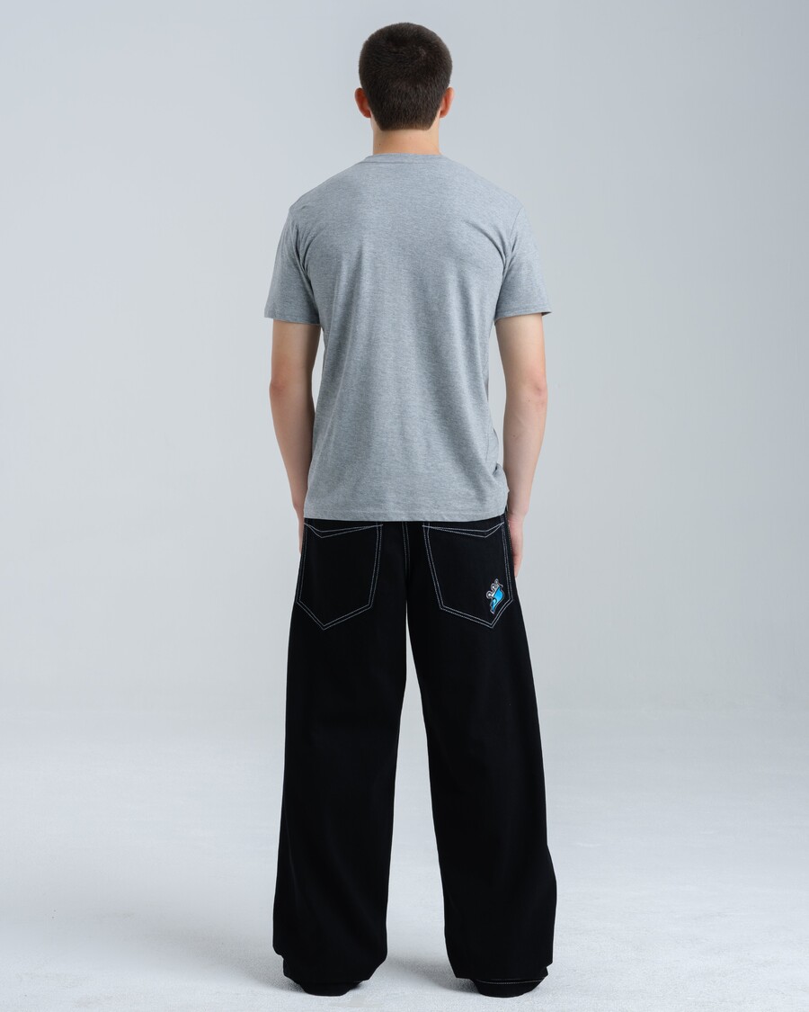 Jnco 1179 Easy Wide Pipes. 23". Jet Black.