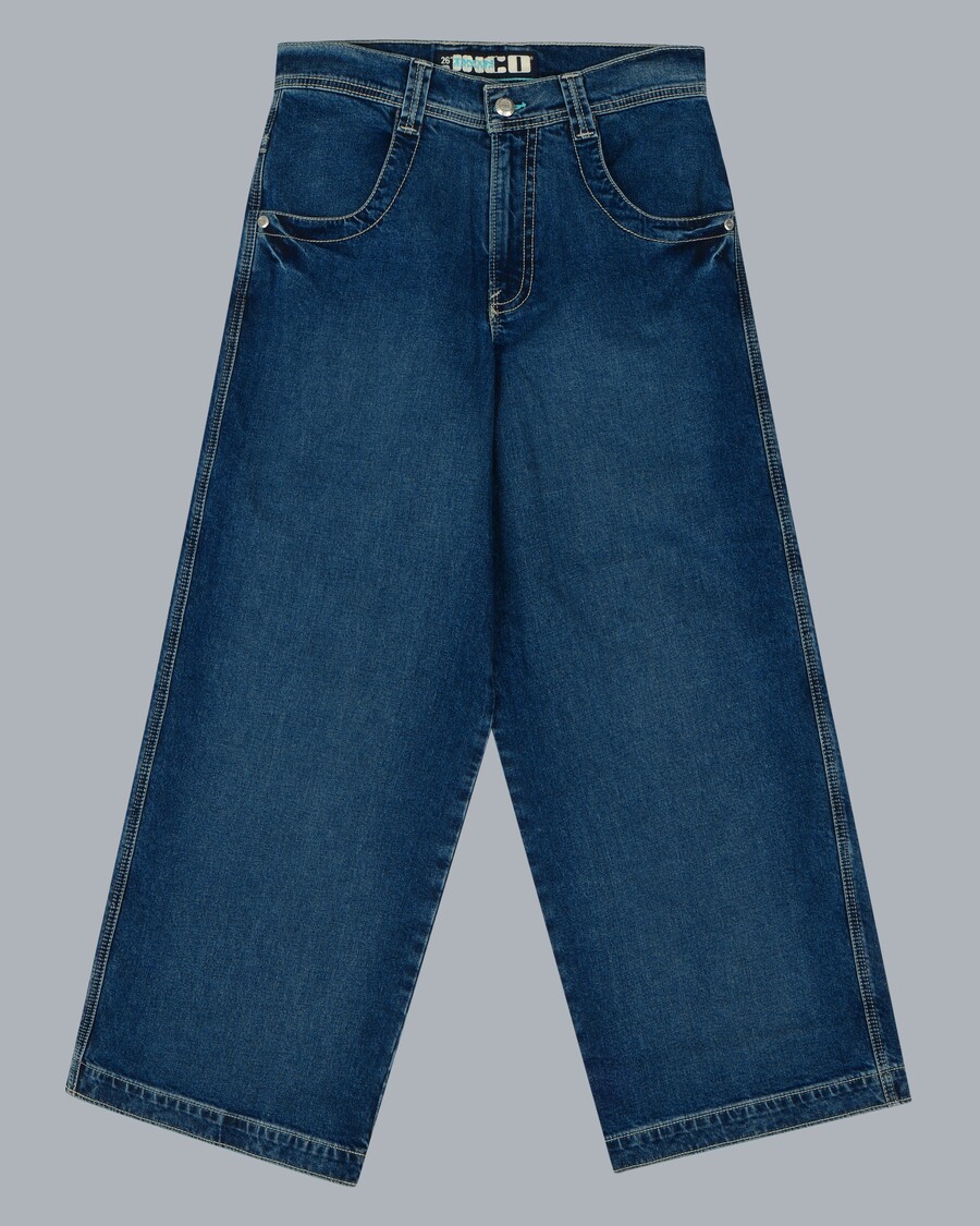 Jnco 1101 LA Cannon. 26". Hand-Sand Dark Stone.