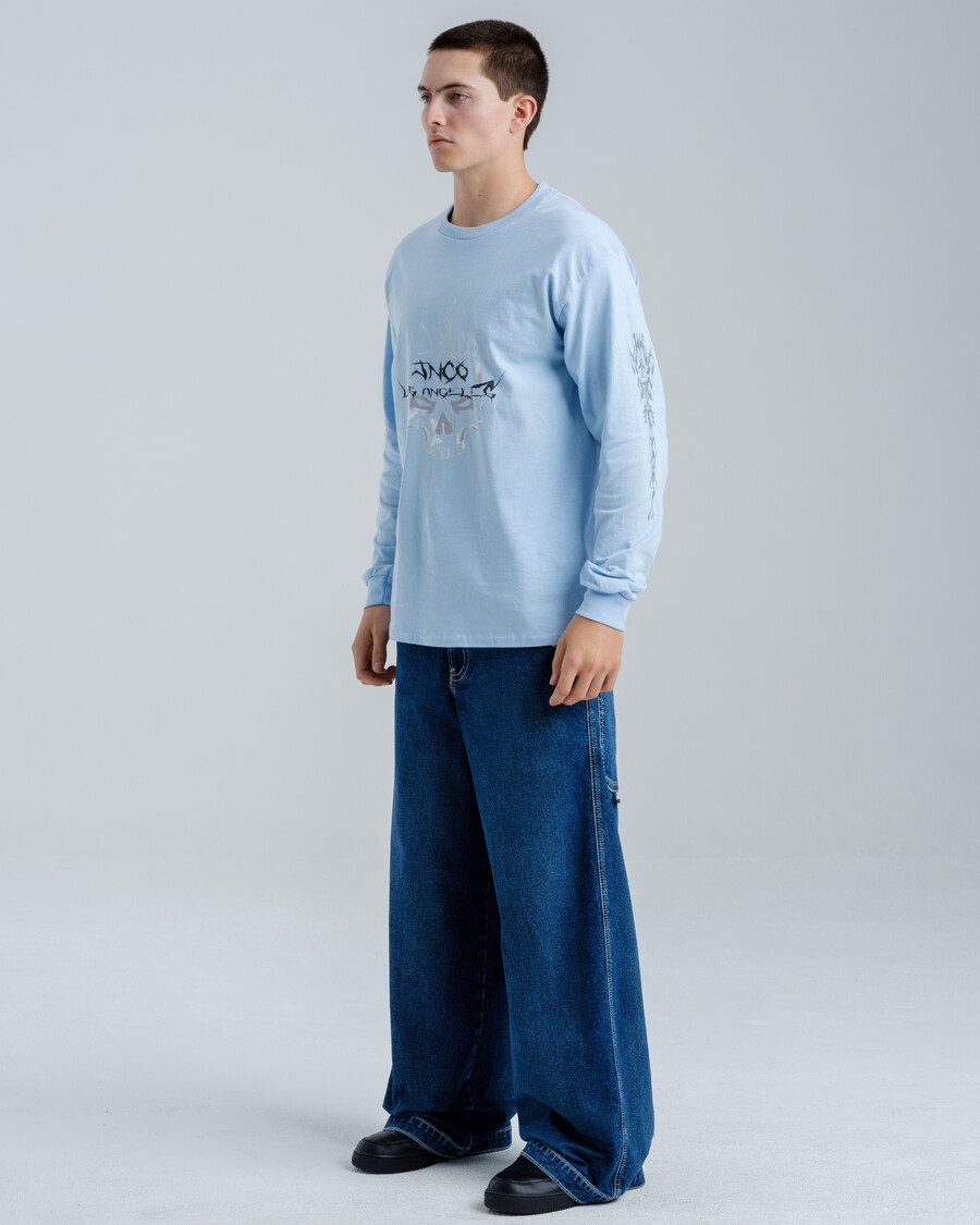 Jnco 1101 LA Cannon. 26". Hand-Sand Dark Stone.