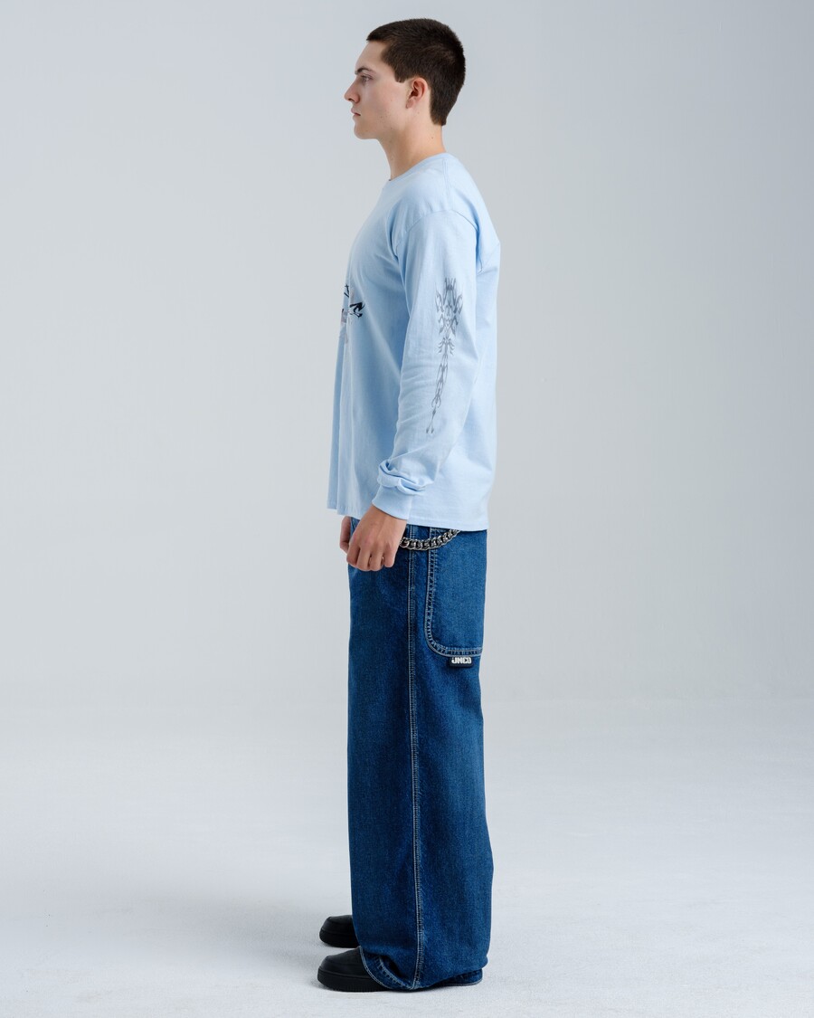 Jnco 1101 LA Cannon. 26". Hand-Sand Dark Stone.