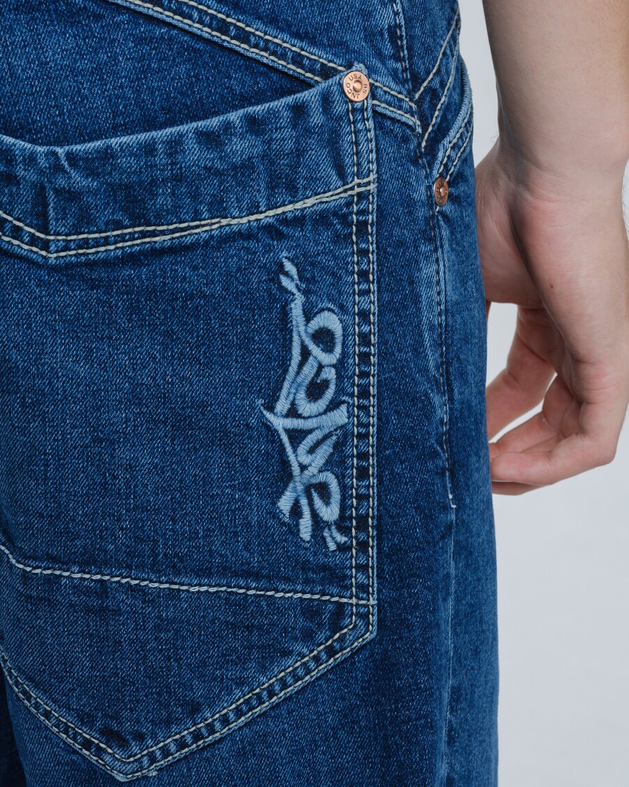 Jnco Pivot. 21". Hand-Sand Dark Stone.