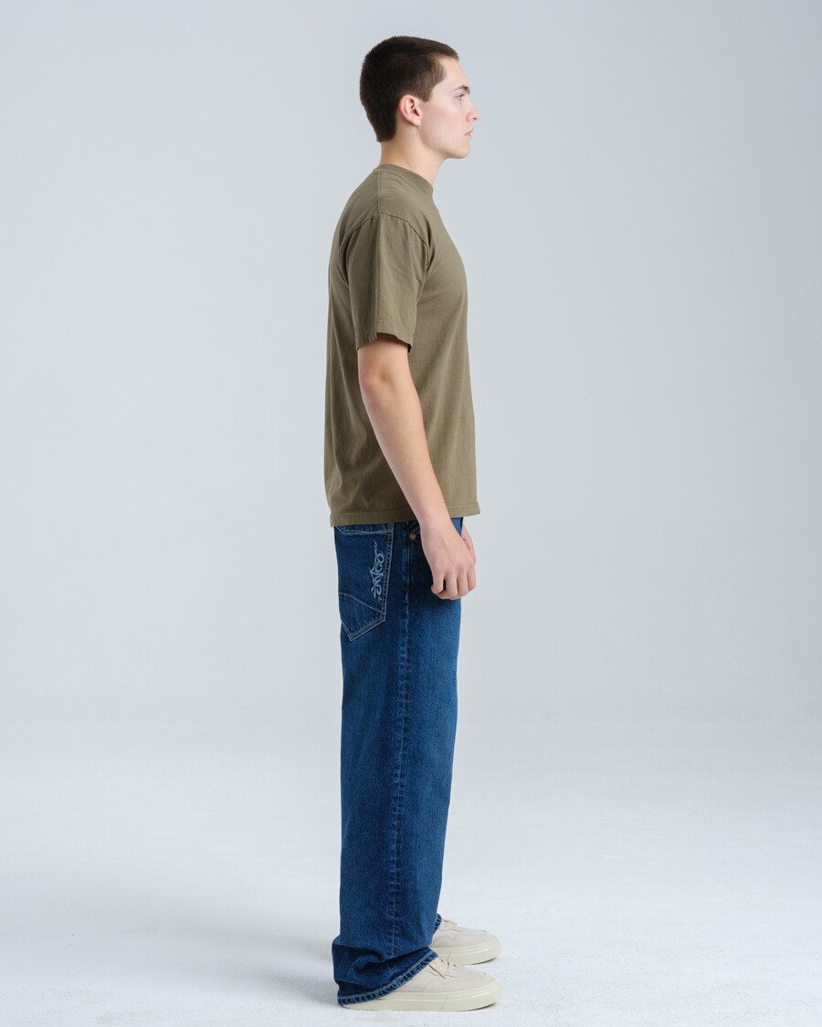 Jnco Pivot. 21". Hand-Sand Dark Stone.