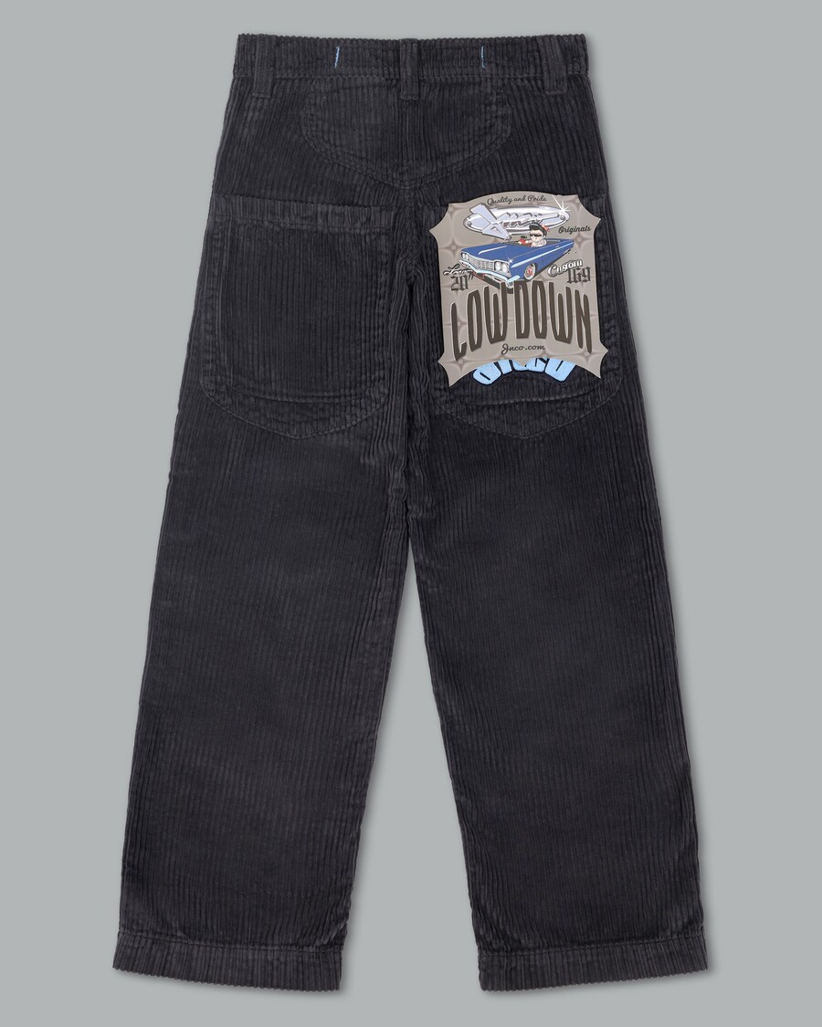 Jnco 169 Low Down. 20". 4 Wale Corduroy. Magnet.