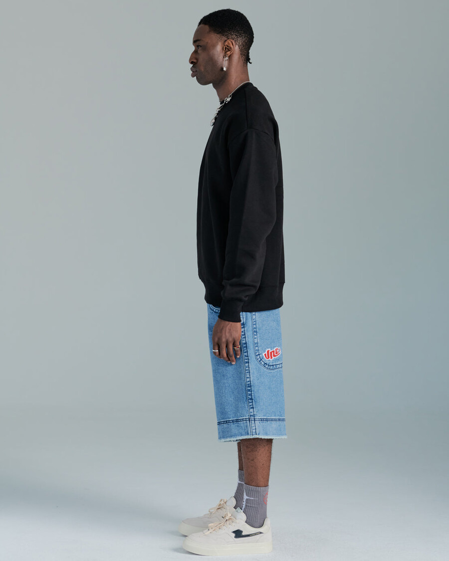 Jnco Destroyer Shorts. 14" Inseam. Antique.