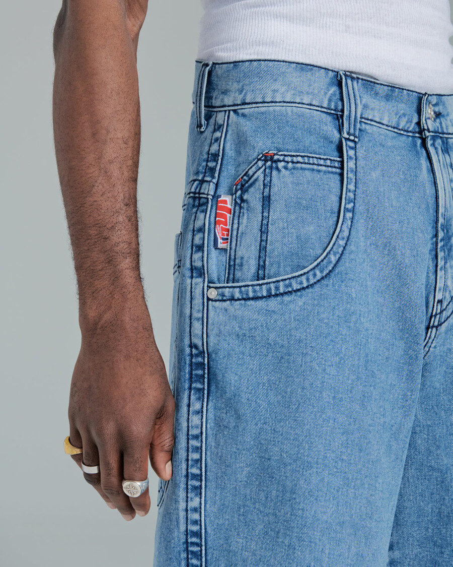 Jnco Destroyer Shorts. 14" Inseam. Antique.