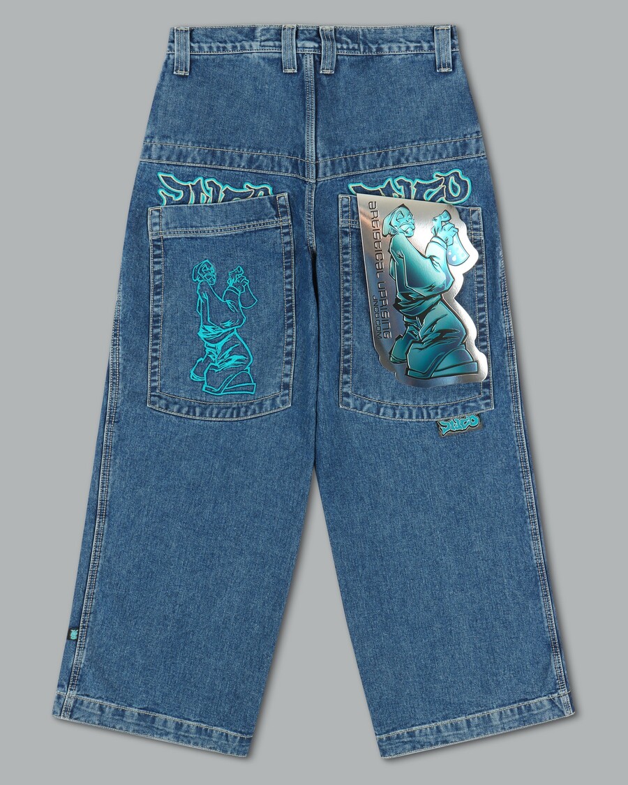 Jnco W Artistical Uprising. 26". Dark Stone.
