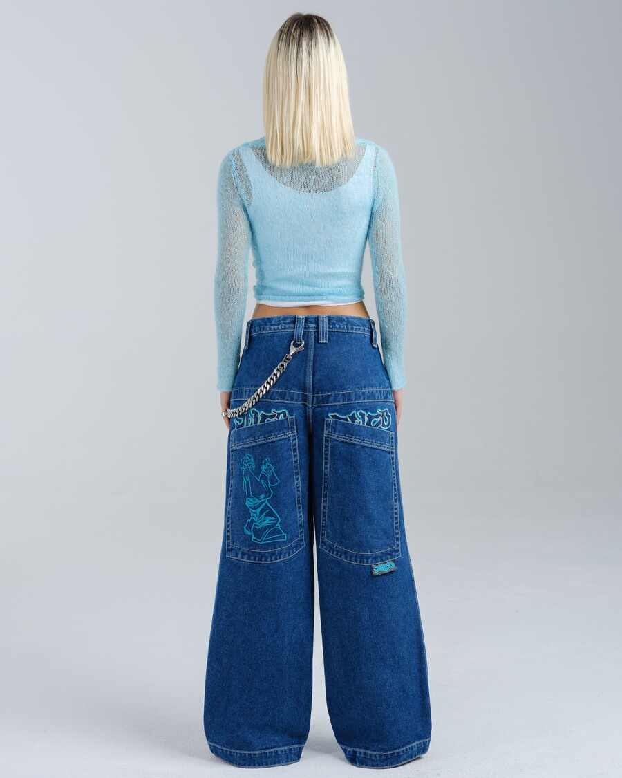 Jnco W Artistical Uprising. 26". Dark Stone.