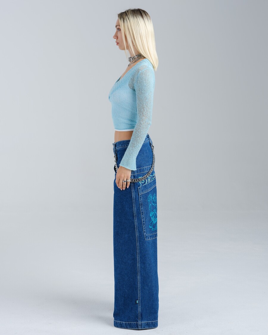 Jnco W Artistical Uprising. 26". Dark Stone.