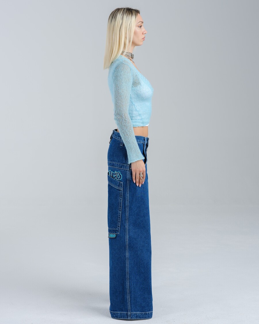 Jnco W Artistical Uprising. 26". Dark Stone.