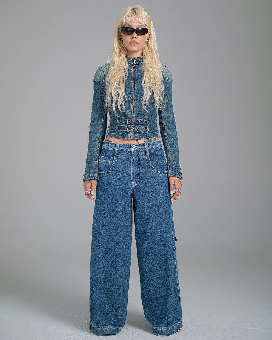 Jnco W Battle. 30". Dark Stone.