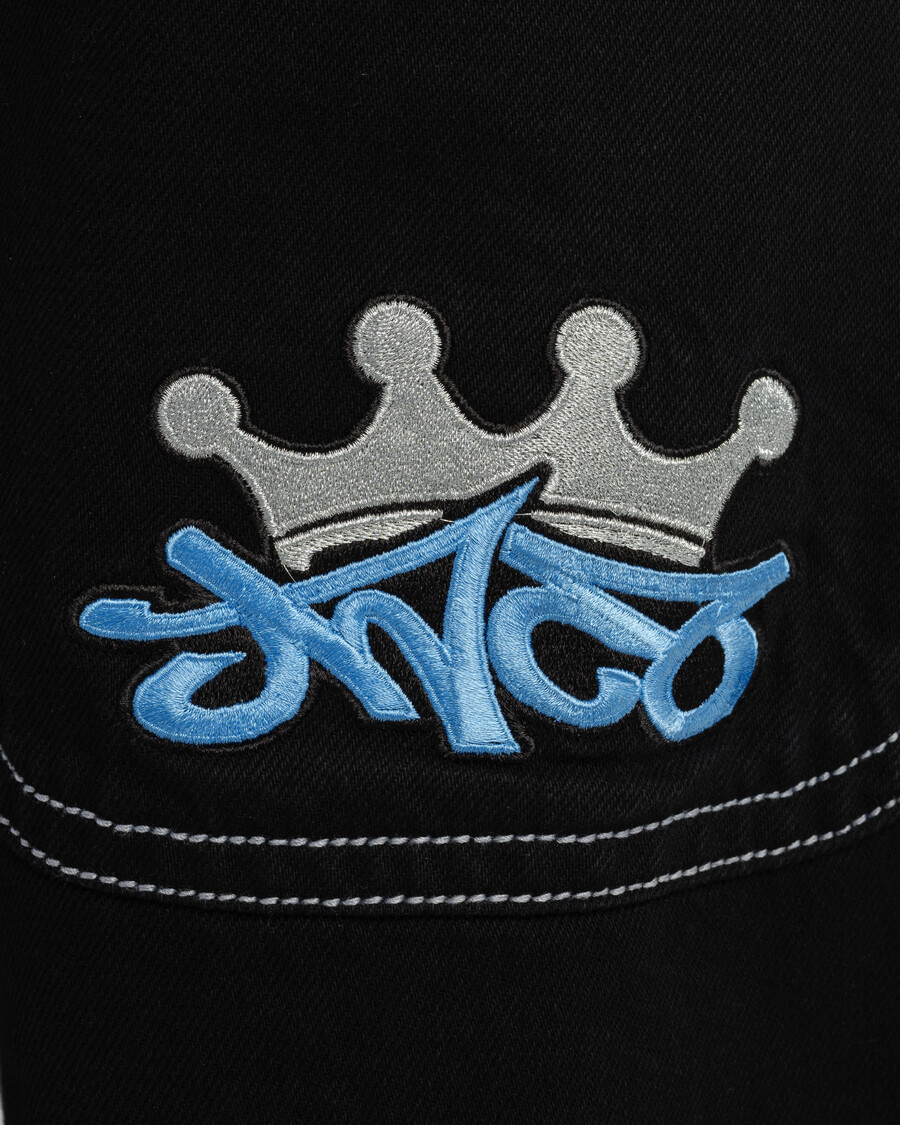 Jnco W1101 Crown Cannon. 26". Jet Black.