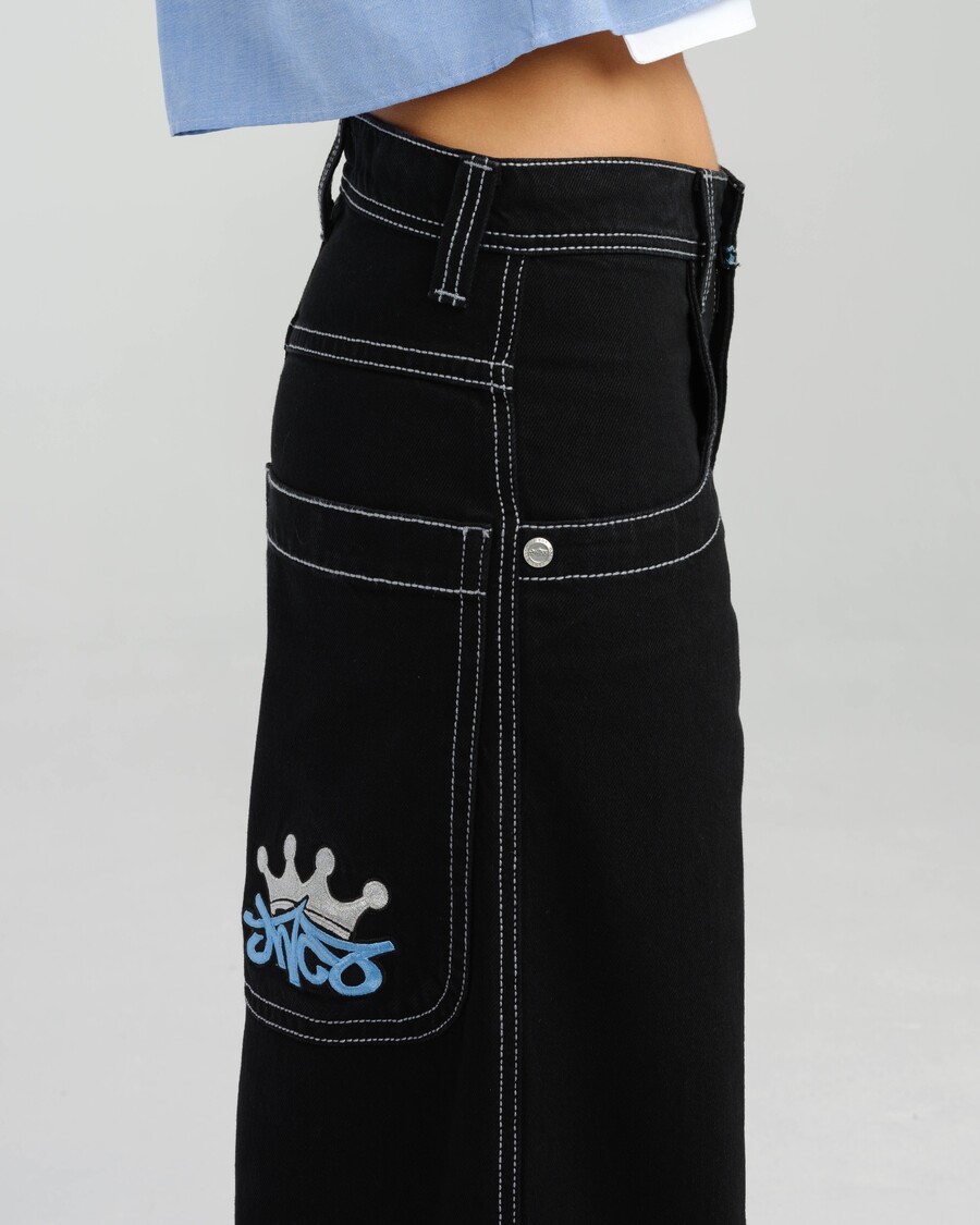 Jnco W1101 Crown Cannon. 26". Jet Black.