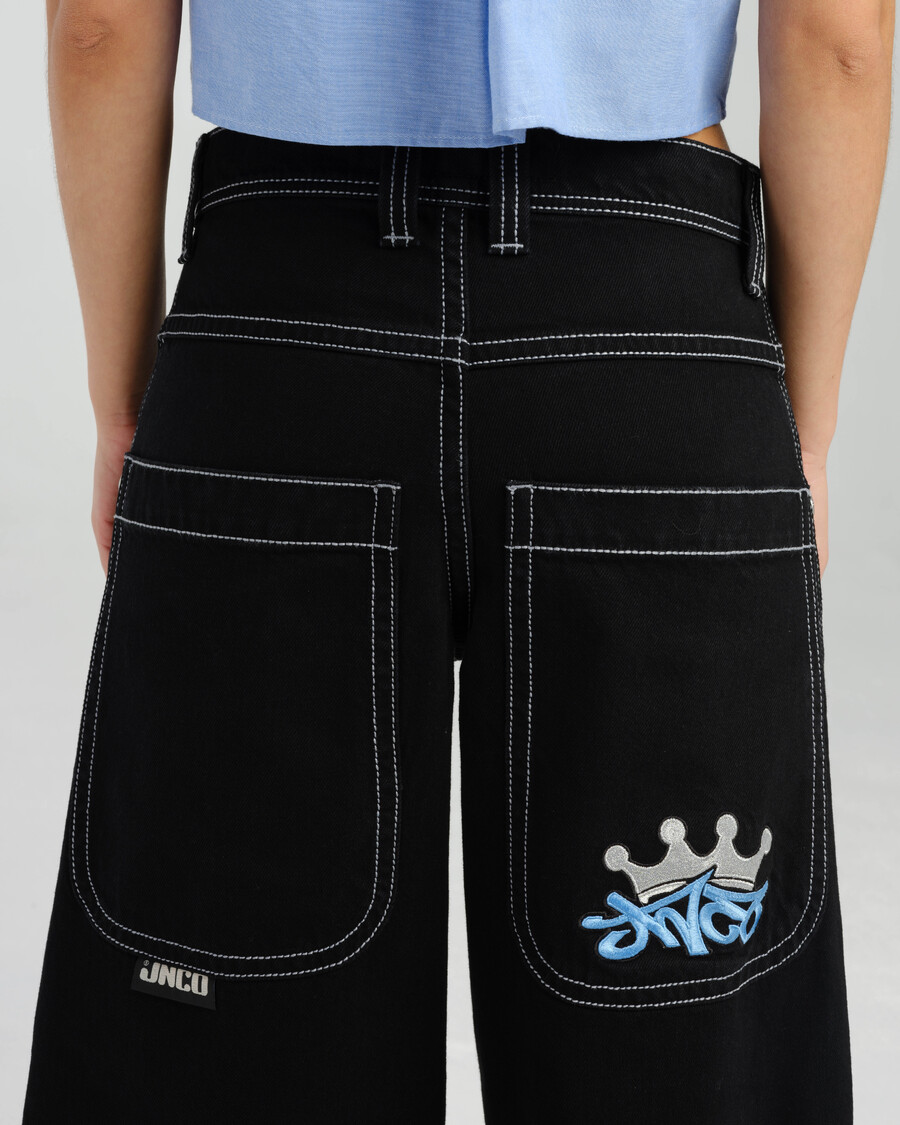 Jnco W1101 Crown Cannon. 26". Jet Black.