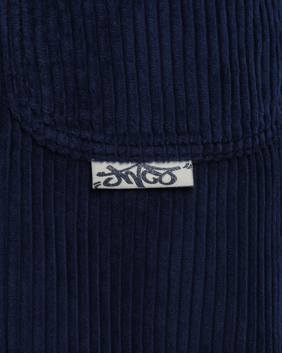 Jnco W101 Twin Cannon. 26". 4 Wale Corduroy. Navy.